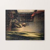 Vermeer - Meisje dat een brief leest bij een open Legpuzzel (Horizontaal)