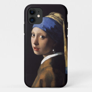 Vermeer Meisje Parel Oorbel Masterpiece Schilderen iPhone 11 Hoesje