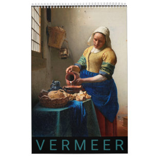 Vermeer Paintings Calendar Kalender