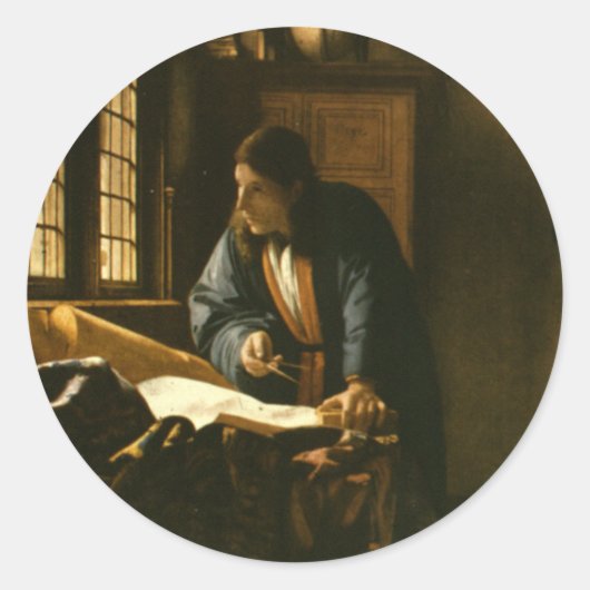 Vermeer vintage Le Sticker Geographer (Devant)