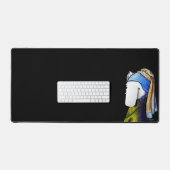 Vermeer Westie Girl Desk Mat (Clavier et souris)