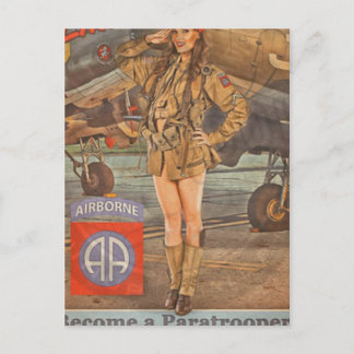 Vermeld in de 82e luchthaven briefkaart