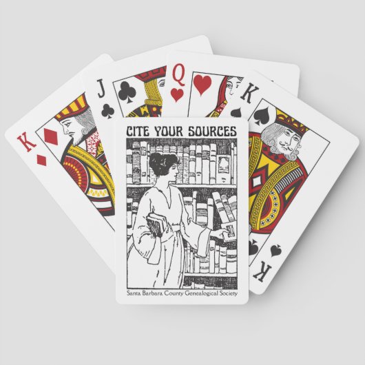 Vermeld je bronnen speelkaarten (Achterkant)