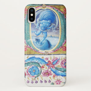 VERMELDING VAN ANTIEK WINDMINIATUURMONOGRAM iPhone X HOESJE