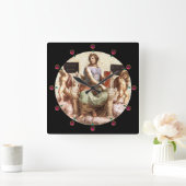 VERMELDING VAN DE FILOSOFIE VIERKANTE KLOK (Huis)