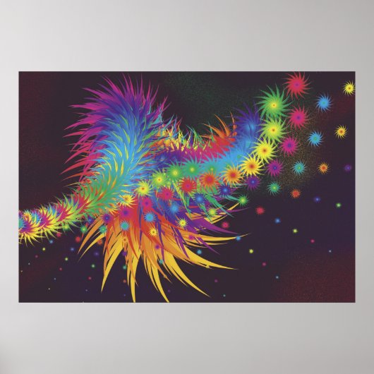 Vermenigvuldigd statisch veld poster (Voorkant)