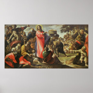 Vermenigvuldiging van de groeven en de visserij poster