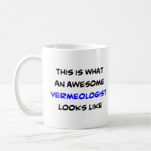 vermeologe, geweldige koffiemok