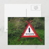 Vermessung Briefkaart (Voorkant / Achterkant)