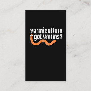 Vermiculier Compost Worm Farming Visitekaartje