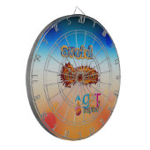 Vermijd Drama Dartbord (Voorkant Links)