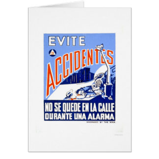 Vermijd ongevallen 1942 WPA