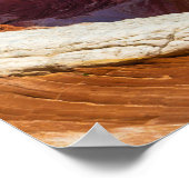 Vermilion Cliff Rotsformaties Poster (Hoek)