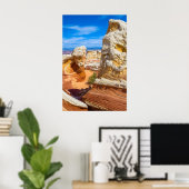 Vermilion Cliff Rotsformaties Poster (Thuiskantoor)