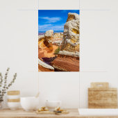 Vermilion Cliff Rotsformaties Poster (Keuken)