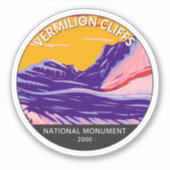 Vermilion Cliffs National Monument White Pocket Sticker (Voorkant)