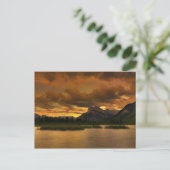Vermilion Lakes Sunset Briefkaart (Staand voorkant)