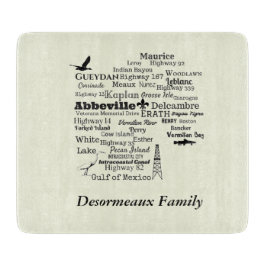 Vermilion Parish Louisiana Plaatsingsraad Snijplank