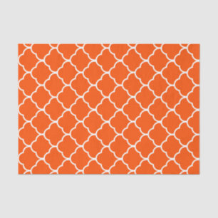 Vermiljoen Elegant Moroccan Design Tissuepapier