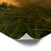 Vermiljoen Lakes Sunset Poster (Hoek)