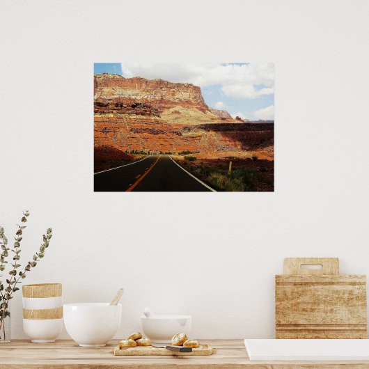 Vermillion Cliffs Poster (Keuken)