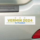 Vermin 2024 bumpersticker (Op auto)