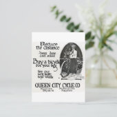 Verminder de afstanden 'tween Thuis en School' Briefkaart (Staand voorkant)