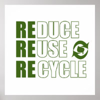 Verminder hergebruik recyclen