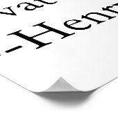 Verminder je leven. poster (Hoek)