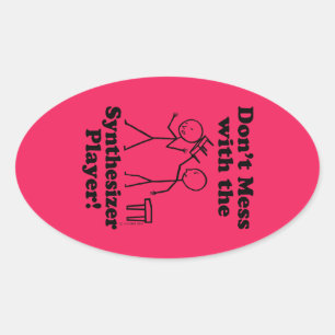 Verminder niet met de Ovale Sticke van de Speler v Sticker
