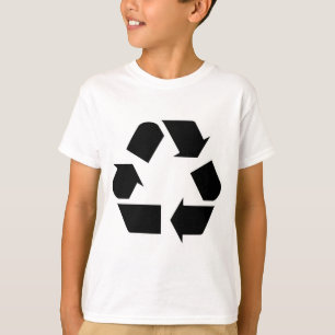 Verminder opnieuw gebruik Recyclen Symbool Pijl 3R T-shirt