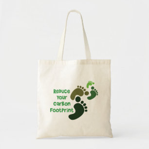 Verminder uw CO2-voetafdruk Milieuvriendelijk Tote Bag