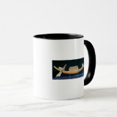 Verminderd model van een boot van de Tomb Mok (Voorkant rechts)