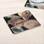 Verminderingen van het Zee Vierkante Kartonnen Onderzetter (Schuin)