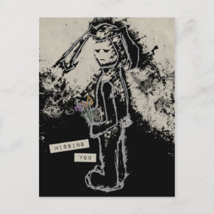 vermist je sinibunny briefkaart