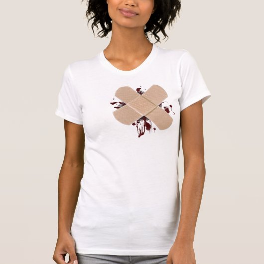 vermiste hart T-shirt Dames (Voorkant)