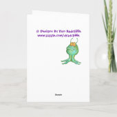 Vermiste u Alien-kaart Kaart (Achterkant)