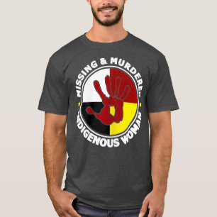 Vermiste vermoorde vrouw Native American T-shirt