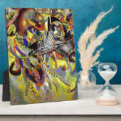 Vermoedelijk Abstract schilderen door Kandinsky Fotoplaat (Zijkant)