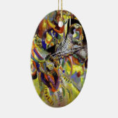 Vermoedelijk Abstract schilderen door Kandinsky Keramisch Ornament (Rechts)