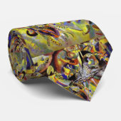 Vermoedelijk Abstract schilderen door Kandinsky Stropdas (Opgerold)