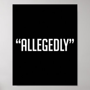 Vermoedelijk advocaat Paralegal Law School uit Poster