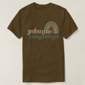Vermoedelijk competentiespredikant t-shirt (Design voorkant)