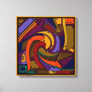 Vermoedelijk van het passen in - ik moet gewoon wo canvas afdruk