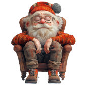 Vermoeide Kerstman 2 Baby Body'tje Romper