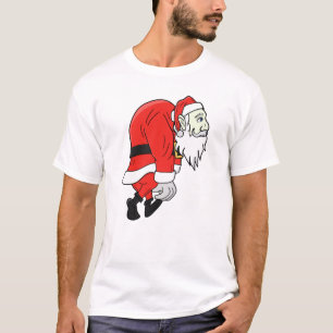 Vermoeide Kerstman T-shirt