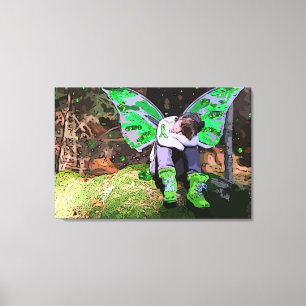 Vermoeide Lyme Krijger Rust Nemen Canvas Afdruk