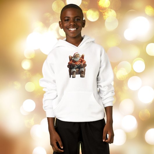 Vermoeide Santa Boy's Hoodie