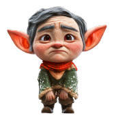 Vermoeide vader Kerst Elf Meisje Hoodie