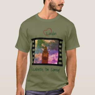 Vermoeidheid Groen Londen Big Ben Unisex T-Shirt